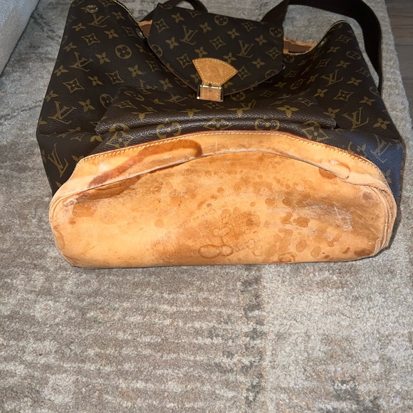 COPY - LOUIS VUITTON Brown Monogram Montsouris MM Backpack - Picture 8 of 8